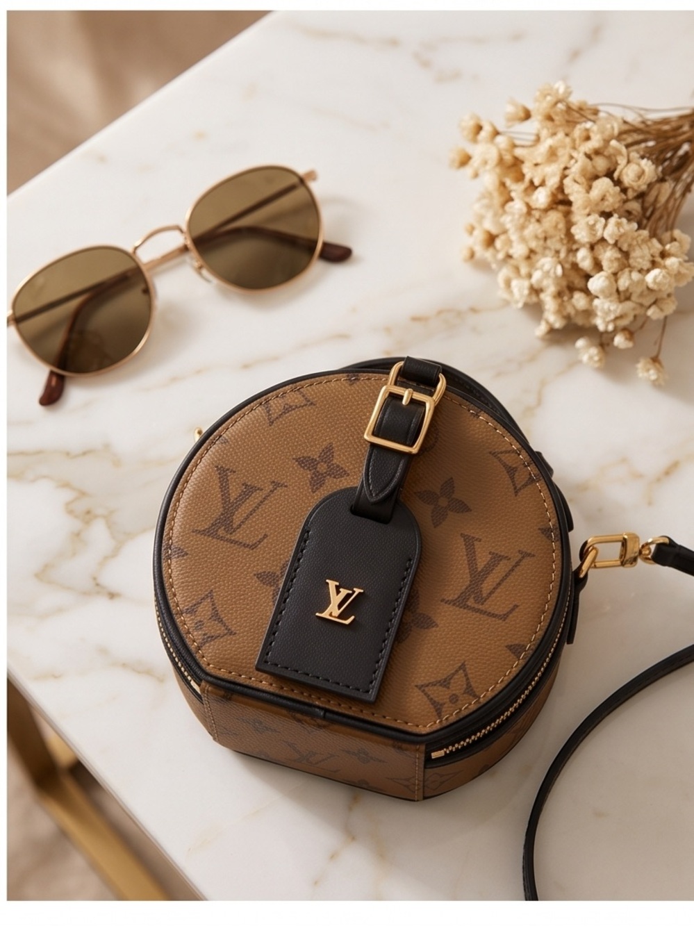 LOUIS VUITTON
2023 Monogram Reverse Mini Boite Chapeau